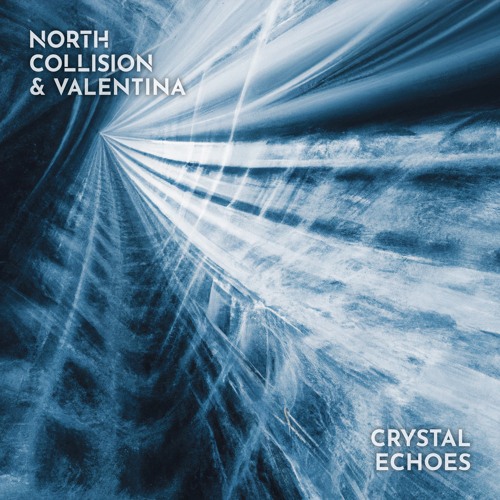 North Collision - Crystal Echoes with Valentina single cover art
